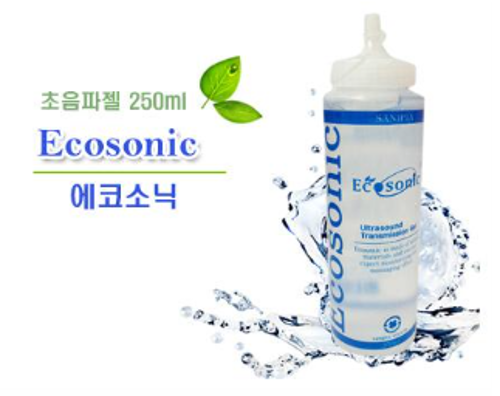 초음파젤 에코소닉(Ecosonic) / 투명 250ml / 1BOX(12EA) / 국산